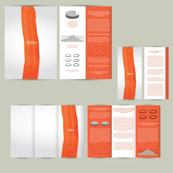 Afiş, broşür tasarım arka plan — Stok Vektör
