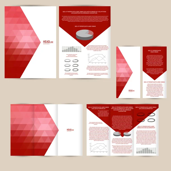 Plakat, brochure design baggrund – Stock-vektor