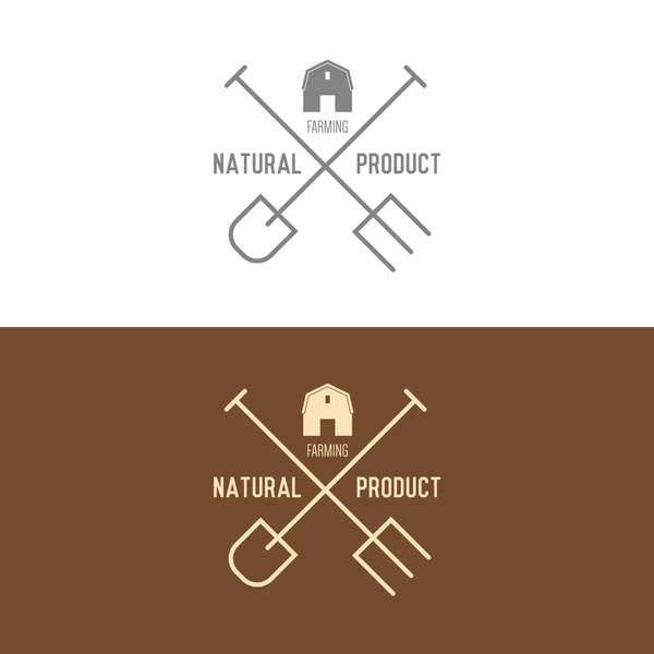 Logo inspiration for shops — Stock Vector
