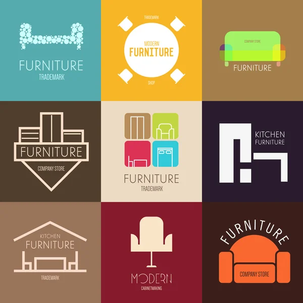 áˆ Vintage Furniture Logos Stock Vectors Royalty Free Furniture Shop Logo Illustrations Download On Depositphotos