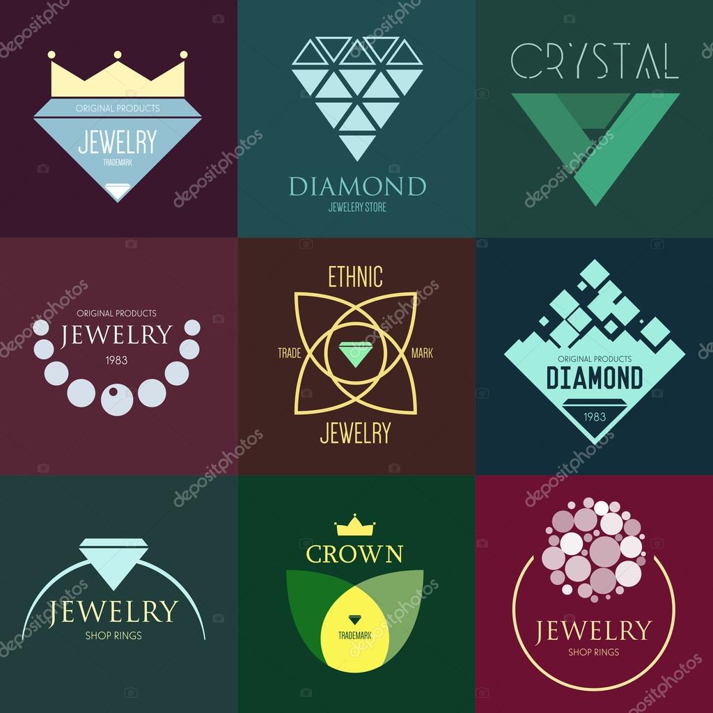 Logo inspiración con joyas Vector de stock #70492199 de ©vvvisual, image size:1024x1024