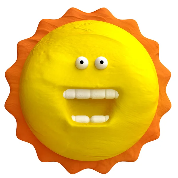 Cartoon funny Sun — Stock Photo, Image