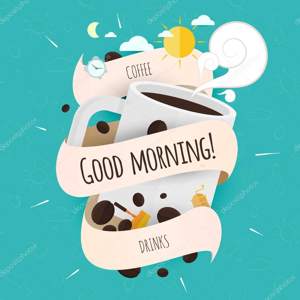 Design Ideas for packaging, labels, covers, badges, or other items for advertising, business or corporate identity. Coffee.