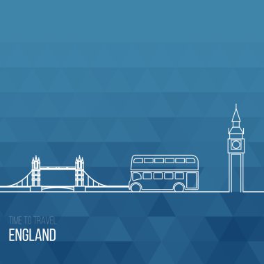 Yaratıcı tasarım ilham veya İngiltere için fikirler