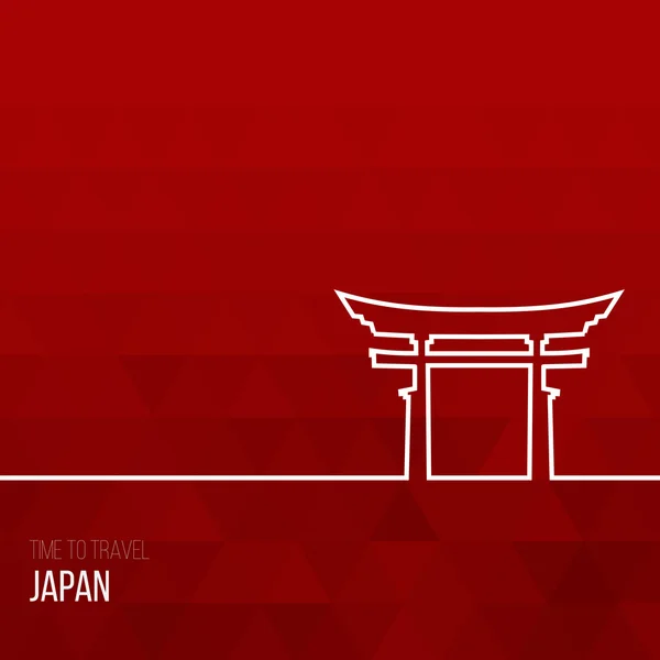 Inspiração de design criativo para o Japão —  Vetores de Stock