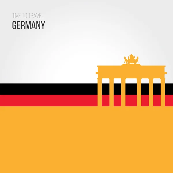 Design criativo para a Alemanha —  Vetores de Stock