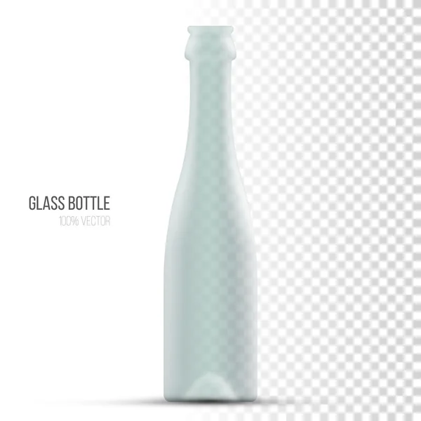 Glass bottle for liquid — Stock Vector