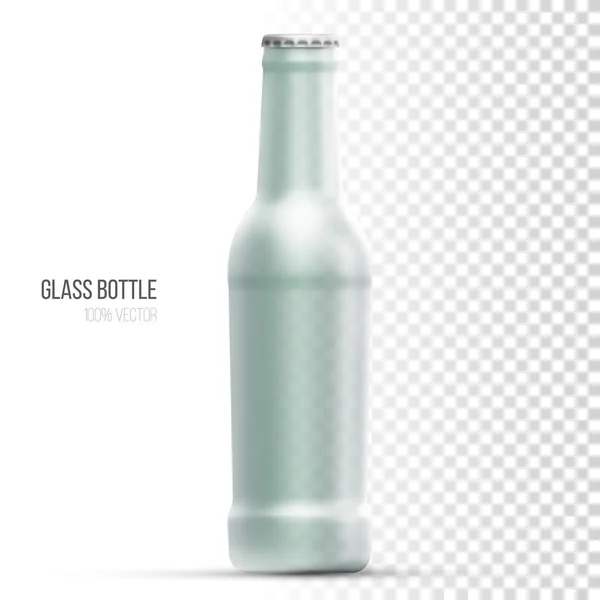 Botella de vidrio para líquido — Archivo Imágenes Vectoriales