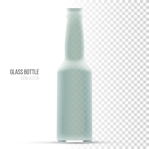 Botella de vidrio para líquido — Archivo Imágenes Vectoriales