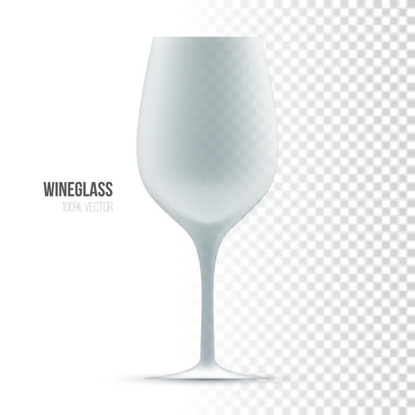 Vorlage für Luxusweinglas — Stockvektor