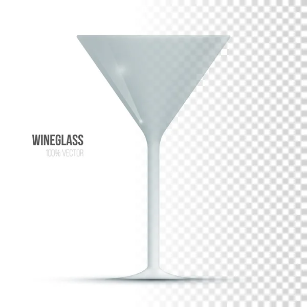 Lyx cocktail glas — Stock vektor