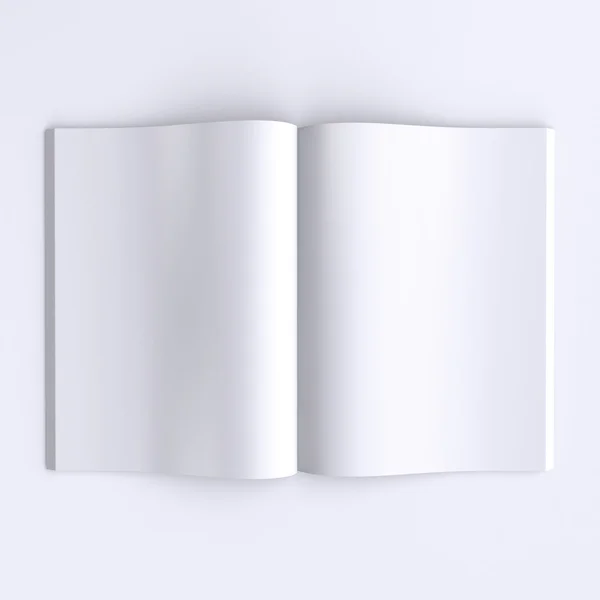 Template blank pages — Stock Photo, Image