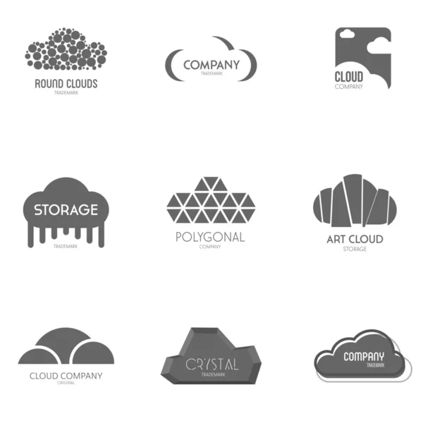Logo inspiration for companies, advertising — Stock Vector