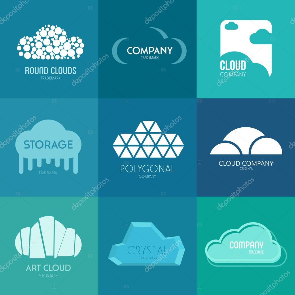 Logo inspiration for companies, advertising — Stock Vector © vvvisual