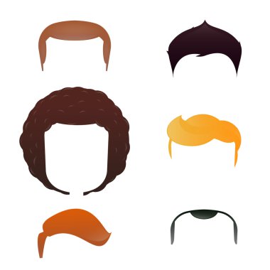 Erkek saç kesimi ürün yelpazesine kafayla