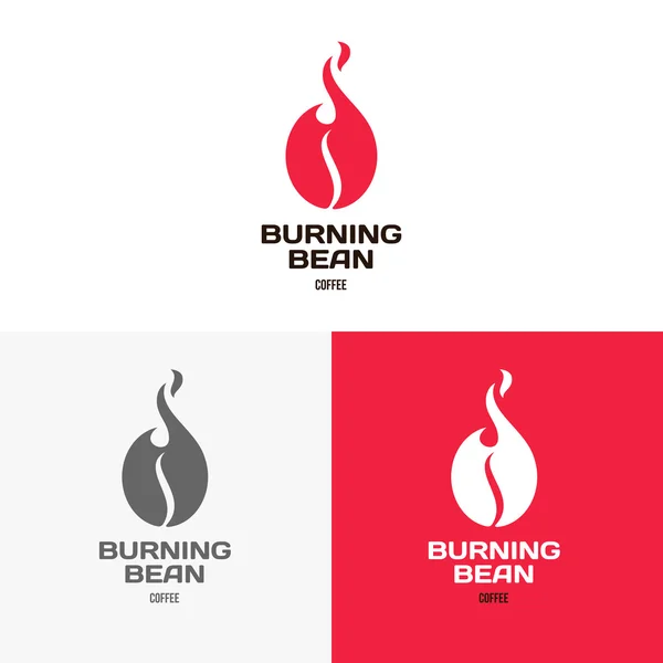 Logo-Inspiration für Geschäfte, Unternehmen, Werbung oder andere Geschäfte mit Kaffee. — Stockvektor