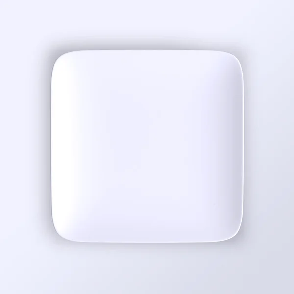 White Empty plate — Stock Photo, Image