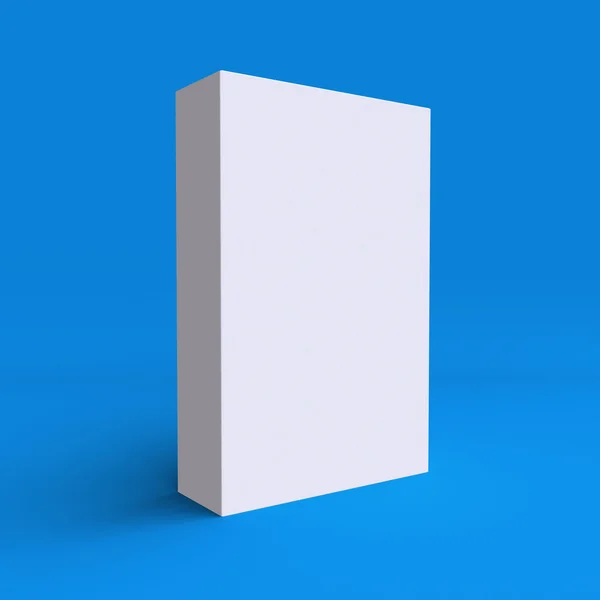 Closed box template — Stock Photo, Image