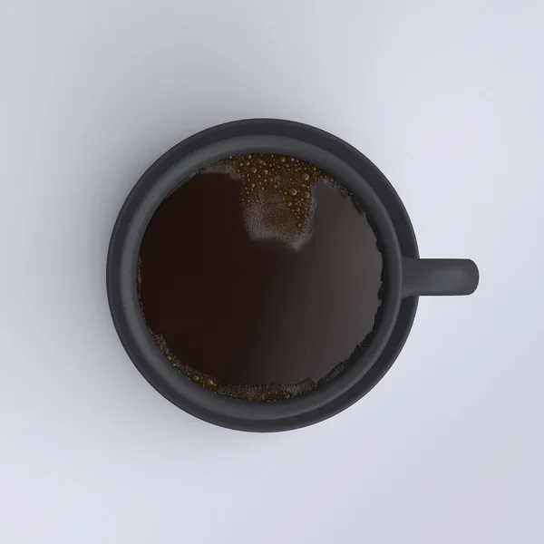 Šálek čerstvé kávy — Stock fotografie