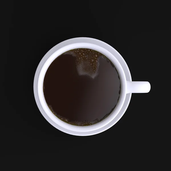 Kopje aromatische koffie — Stockfoto