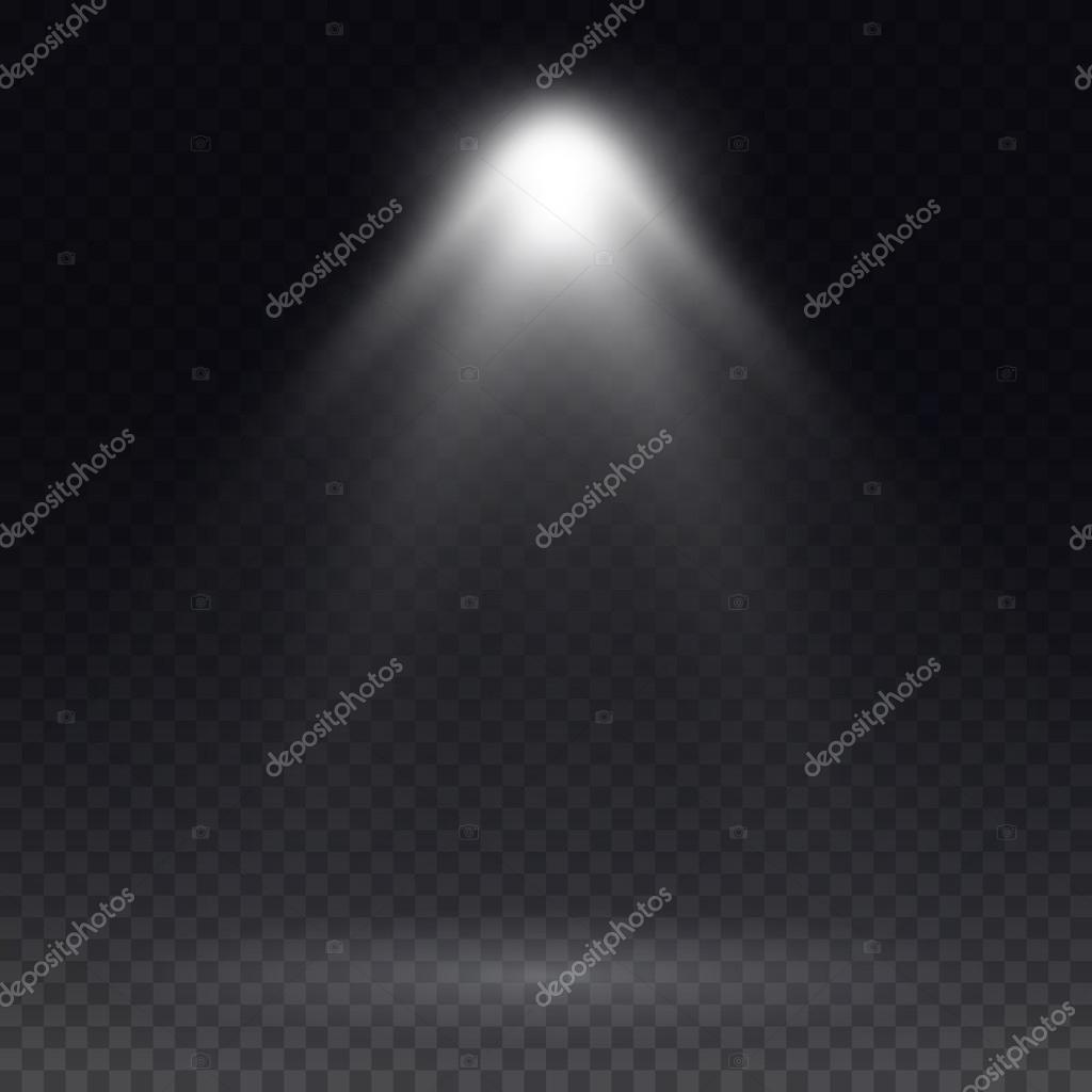 Spotlight on transparent background Stock Vector by ©vvvisual 97813060