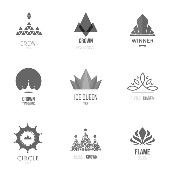 Натхнення для логотипів шаблонів магазинів — стоковий вектор