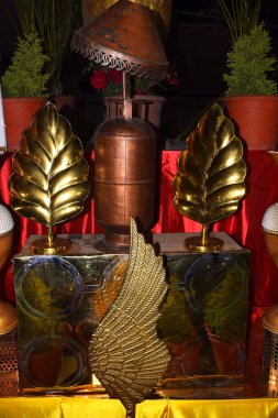 Gece açık Bahçe 'de Hint düğün resepsiyonu