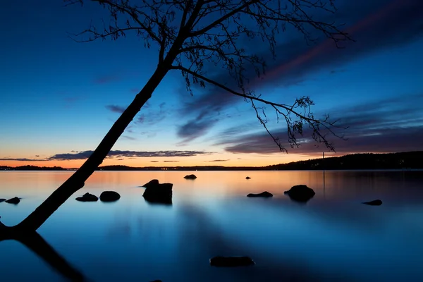 Lago Pyhajarvi em Tampere — Fotografia de Stock