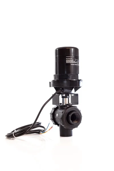 12V pohonu s ventilem hdpe — Stock fotografie