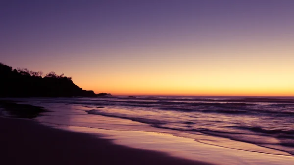 Australian landscape at twilight. — Stock Photo, Image