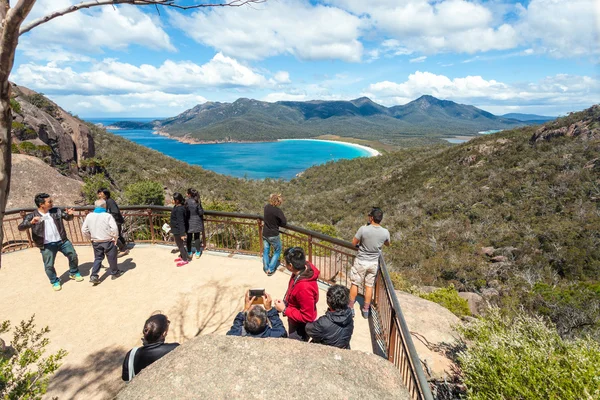 Wineglass Bay i Tasmanien, Australien på dagtid — Stockfoto