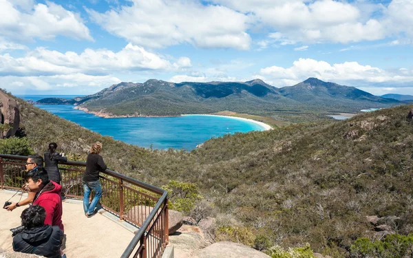 Wineglass Bay i Tasmanien, Australien på dagtid — Stockfoto