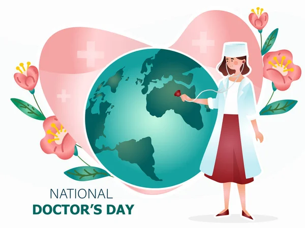 International Doctor s Day — Stock Vector