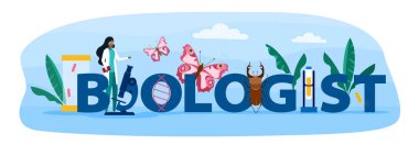 Biyolog tipografik başlık kavramı