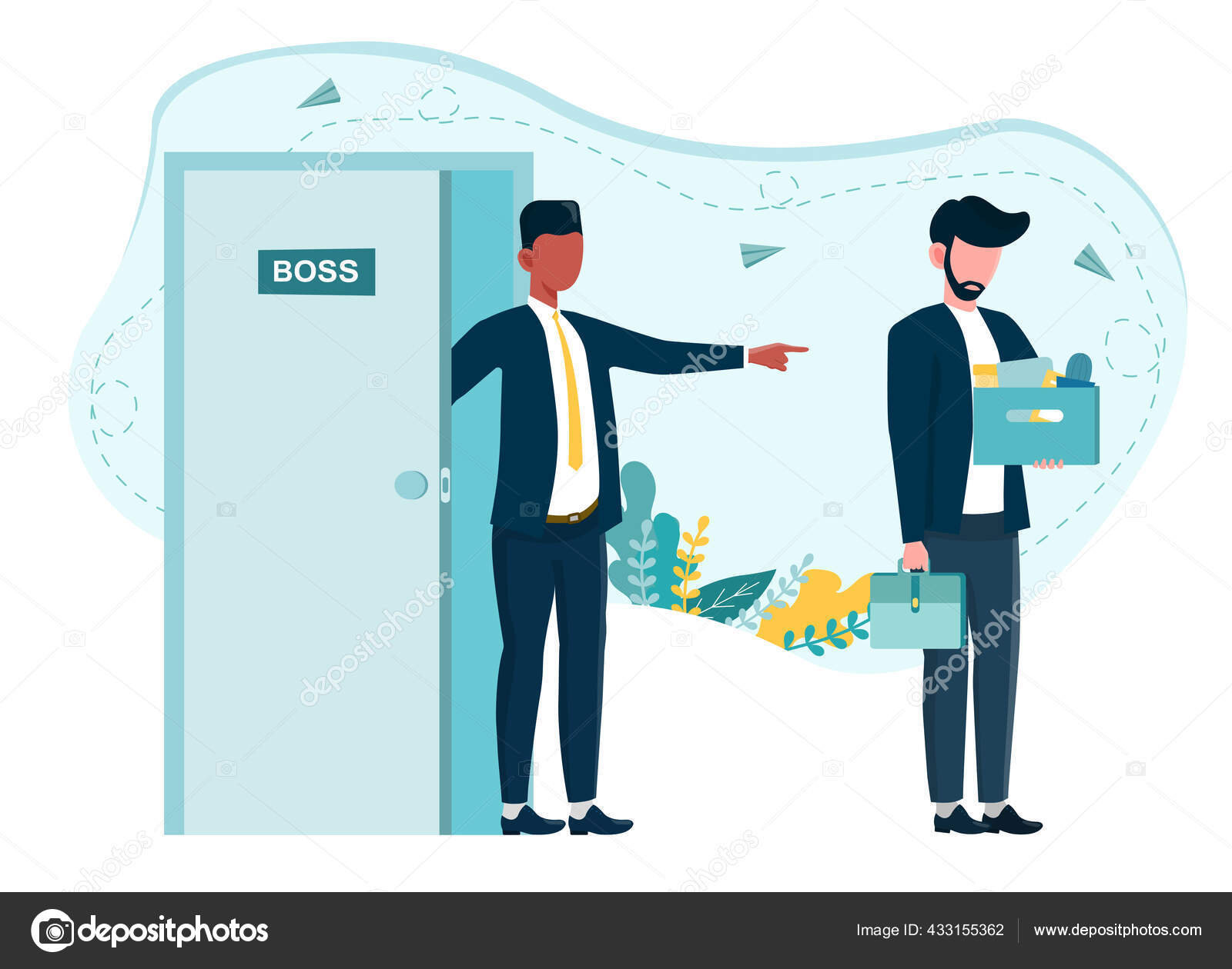 DISMISSED stock illustration. Illustration of ousted - 86703737