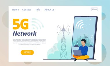 5g İnternet Konsepti
