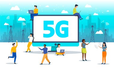 5g İnternet Konsepti