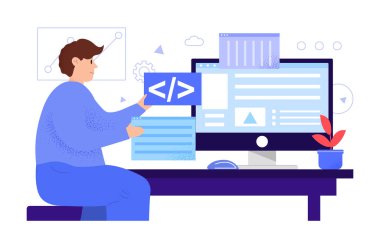 Yaratıcı gönderi için büyük boyutlu blog yazarı içeriği