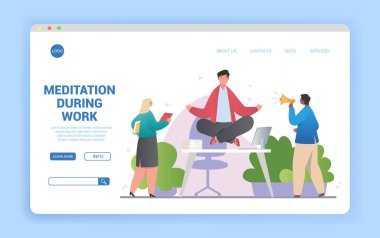 İş yeri meditasyon kavramı