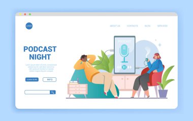 Podcast gecesi soyut kavramı