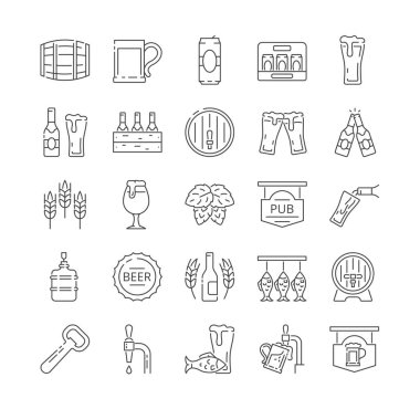 Bira ikonları koleksiyonu