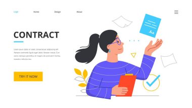 Genç kadın karakter sözleşmesi