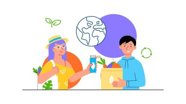 Çevre dostu alışveriş kavramı