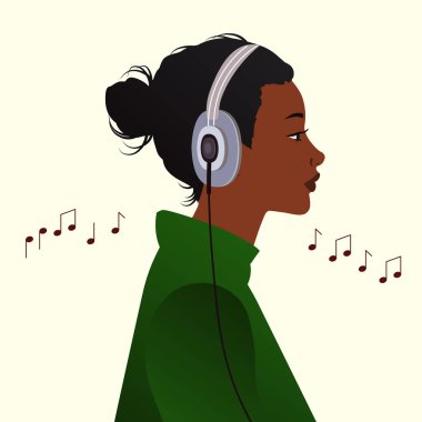Müzik konseptini dinlemek