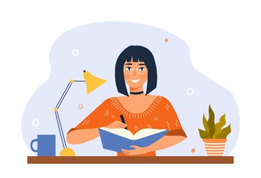 Günlük tut ve defter kavramı yaz