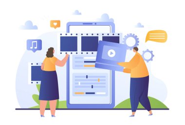 Mobil video düzenleme kavramı