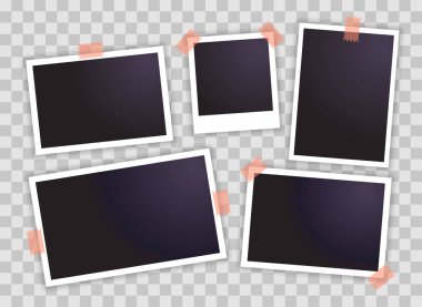 Polaroid fotoğraf çerçeveleri