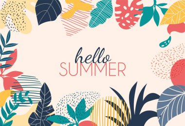 Merhaba yaz posteri.