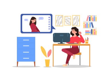 Ev Konseptinde Öğrenim Çevrimiçi