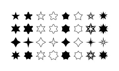 Yıldız şekilleri ayarlandı